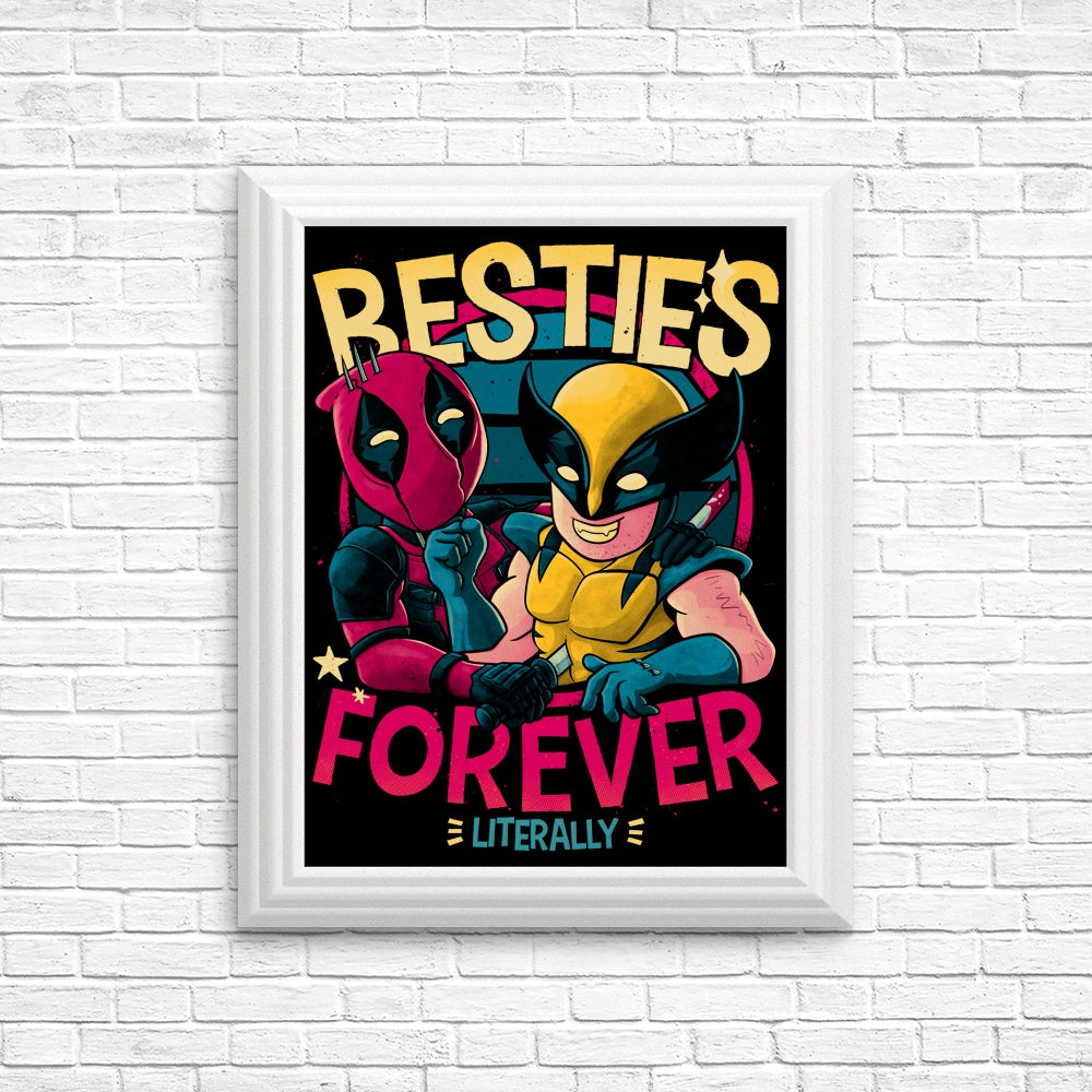 Forever Besties - High - Quality Posters and Prints