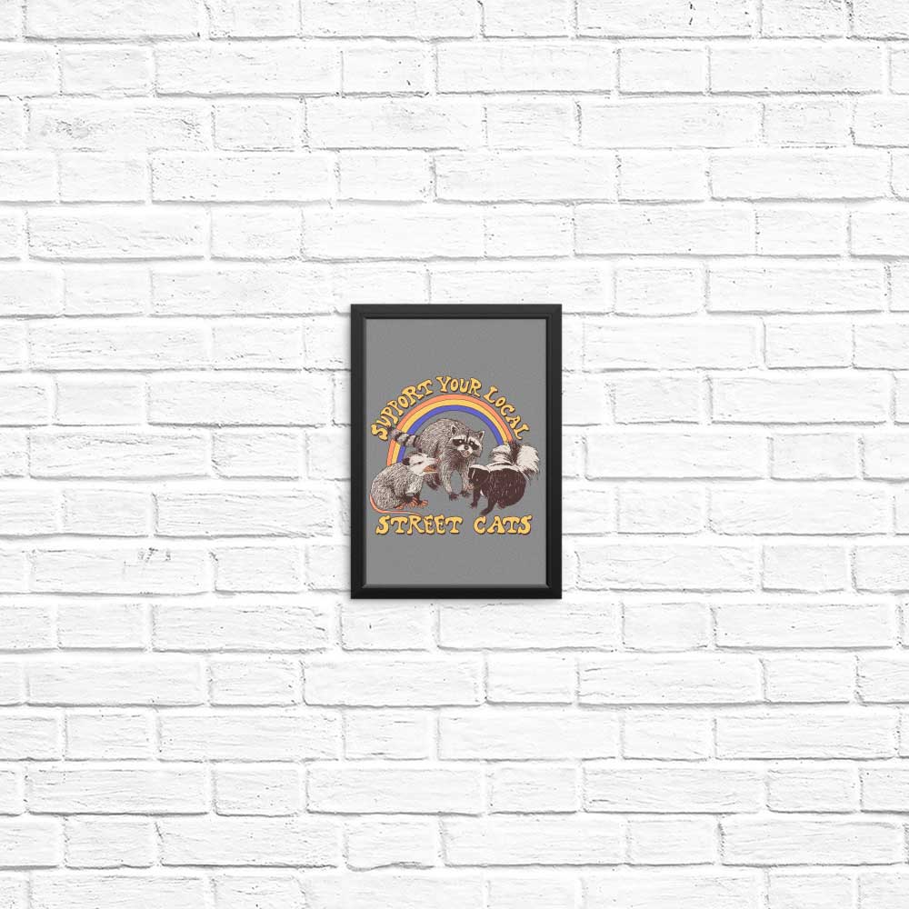 Artistic Street Cats Posters and Prints