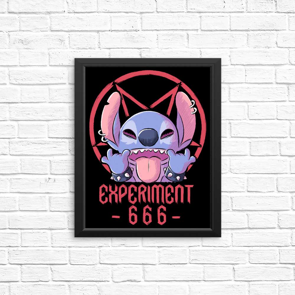 Experiment 666 Art Posters and Prints Collection