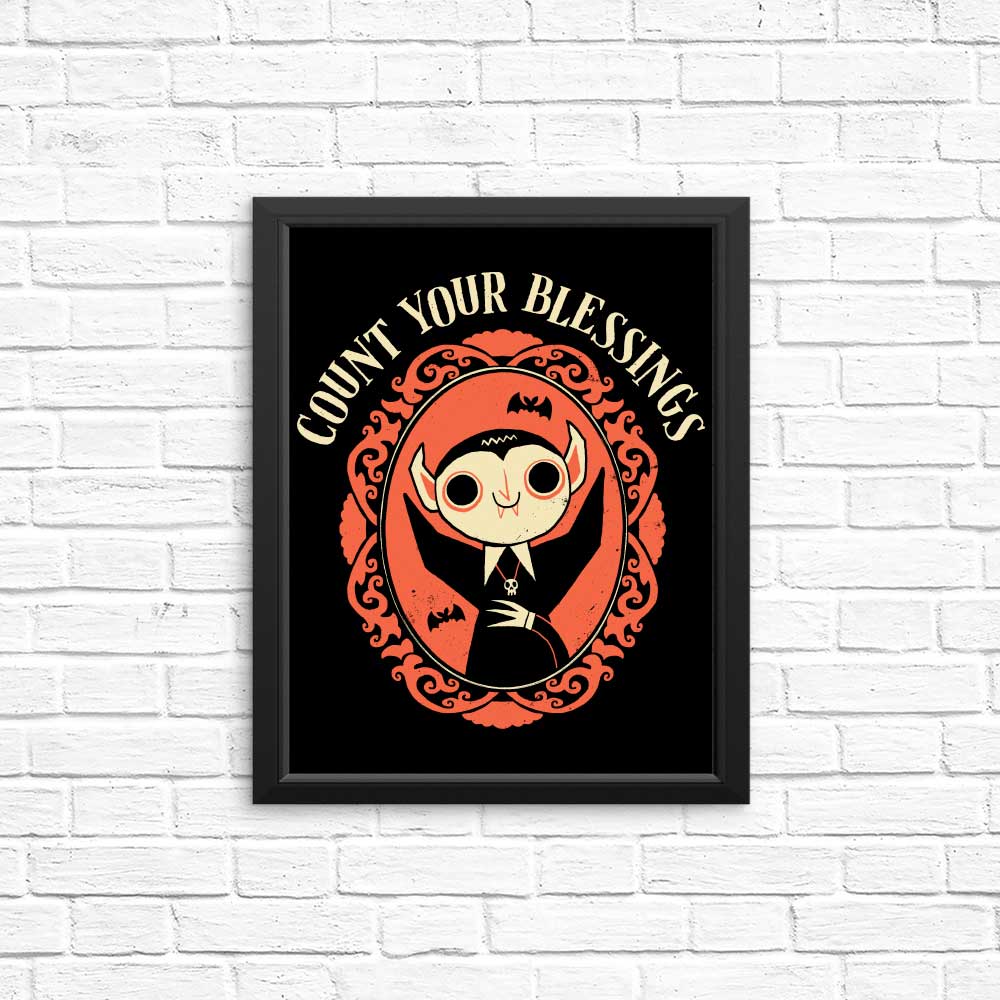 High - Quality 'Count Your Blessings' Posters and Prints