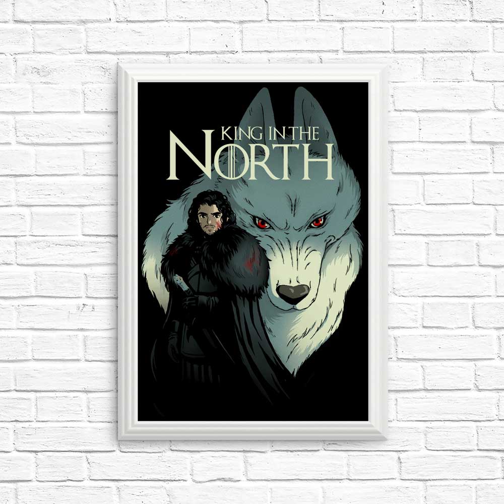 High - Quality Wolf King Posters and Prints by BlancaVidal