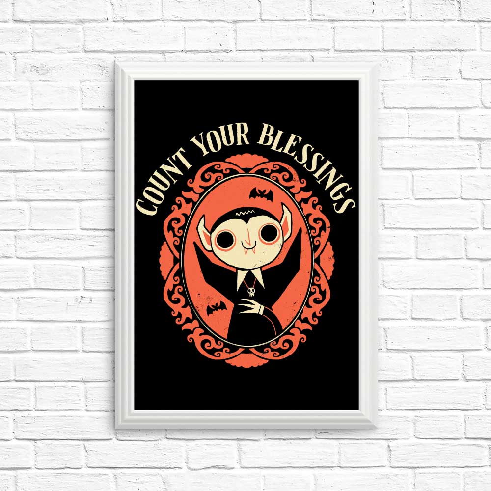 High - Quality 'Count Your Blessings' Posters and Prints