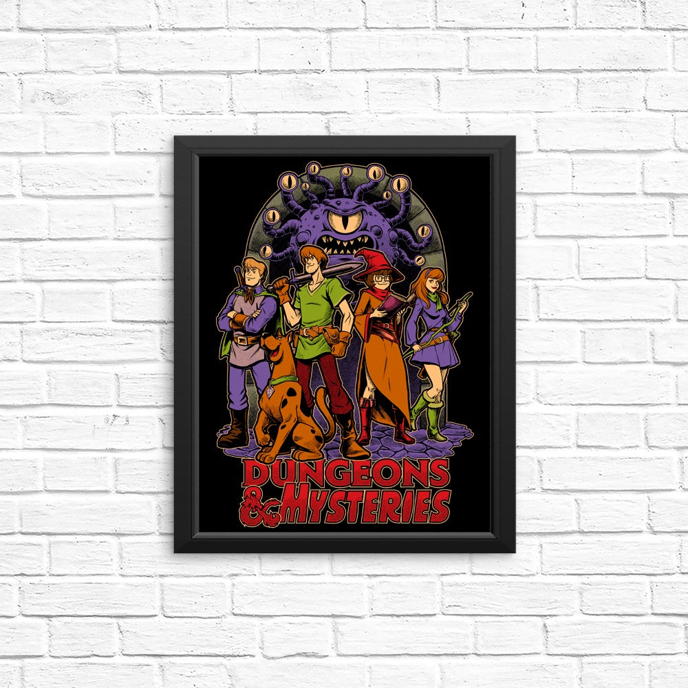 Studio Mootant's Dungeons and Mysteries: Stunning Posters & Prints