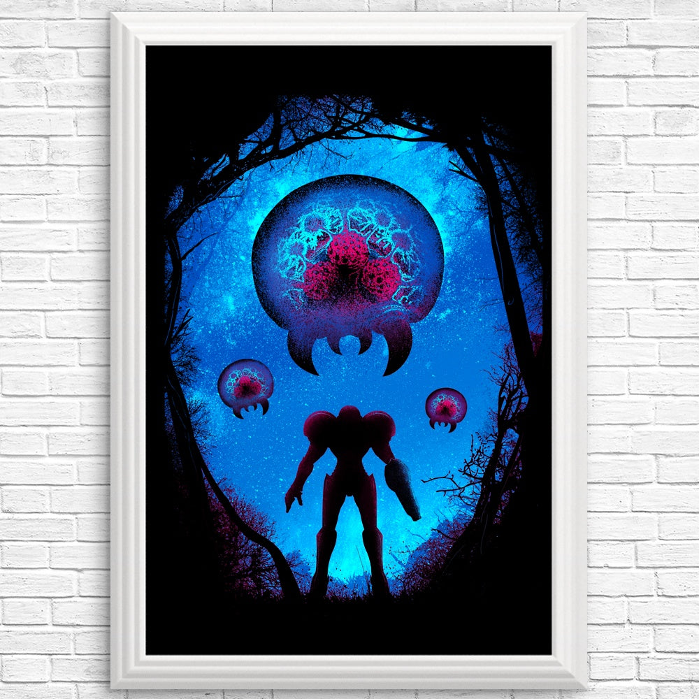 Stunning Bounty Hunter Landscape Posters and Prints by Donnie Illustrations