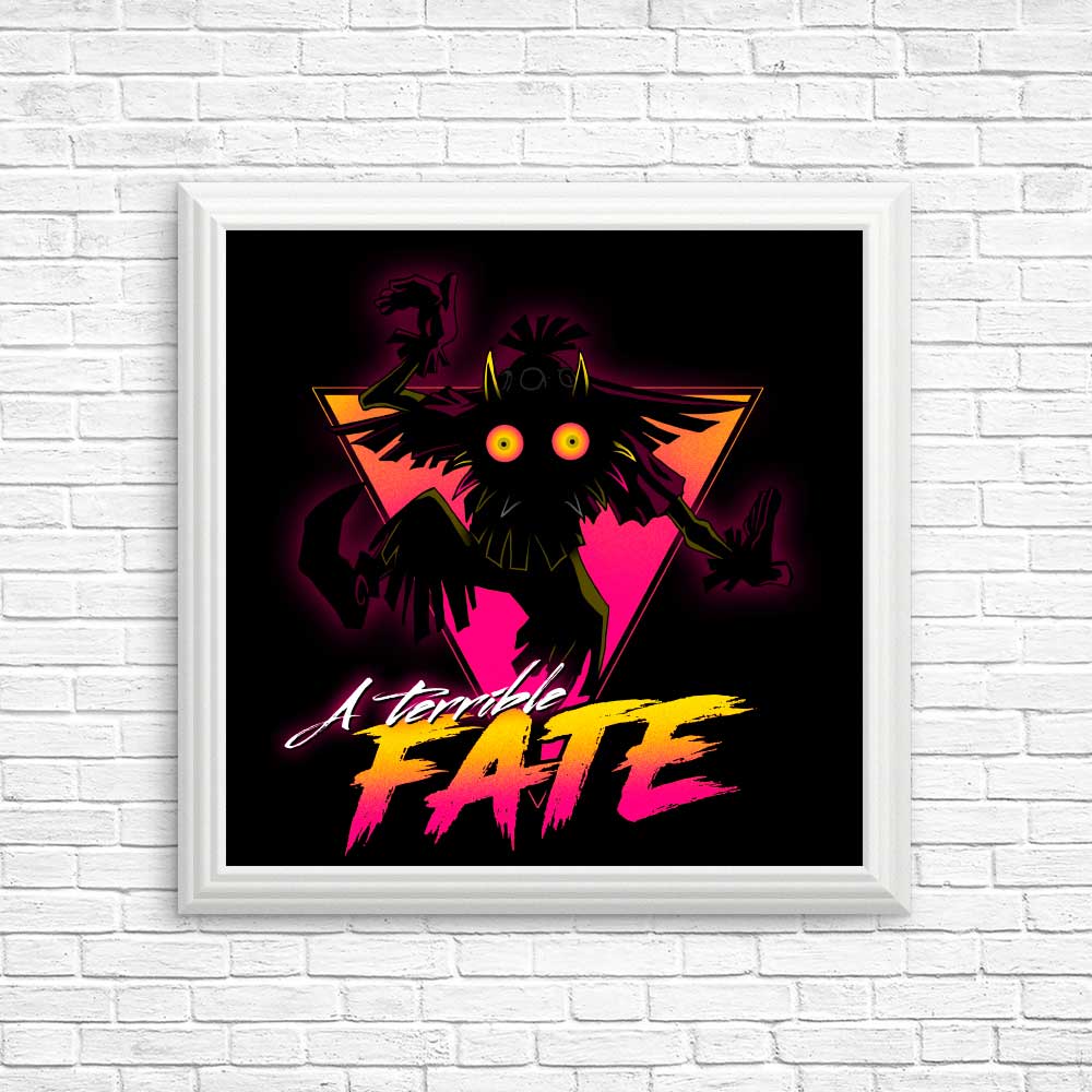Retro Terrible Fate Vintage Posters and High - Quality Prints