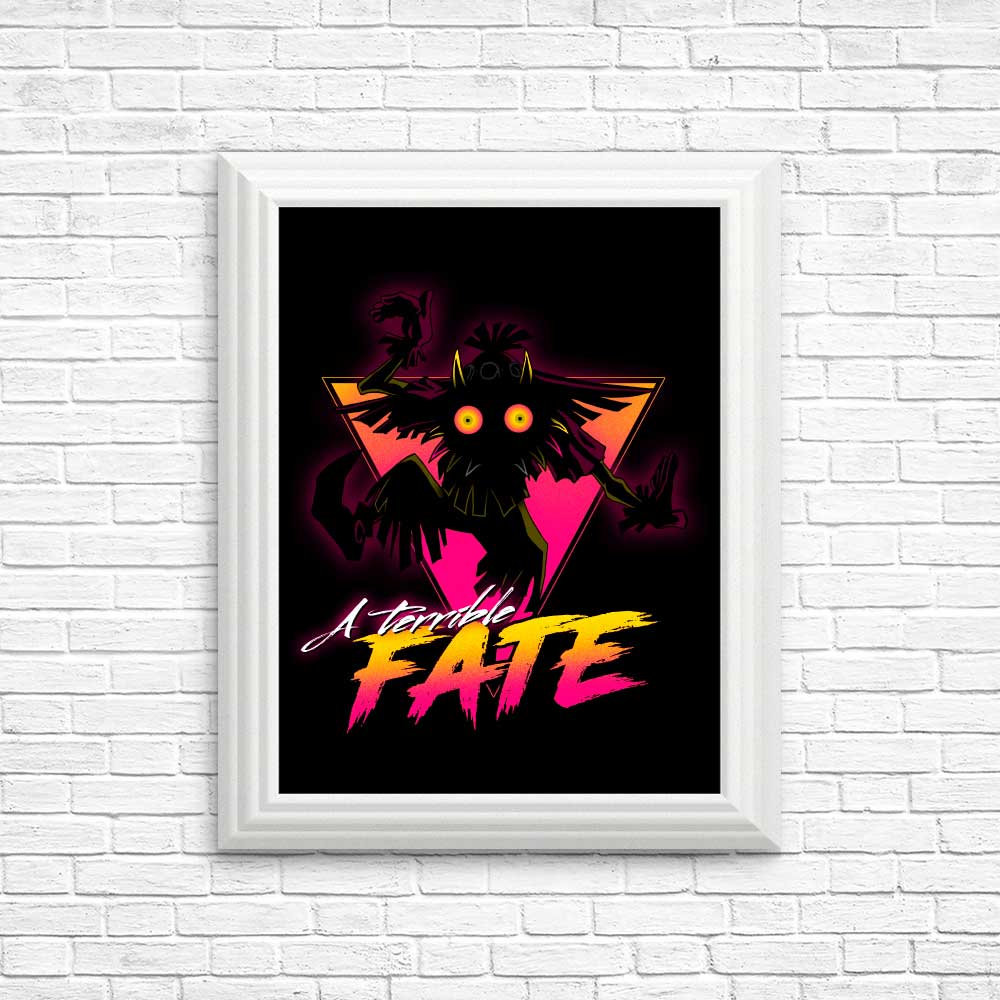 Retro Terrible Fate Vintage Posters and High - Quality Prints