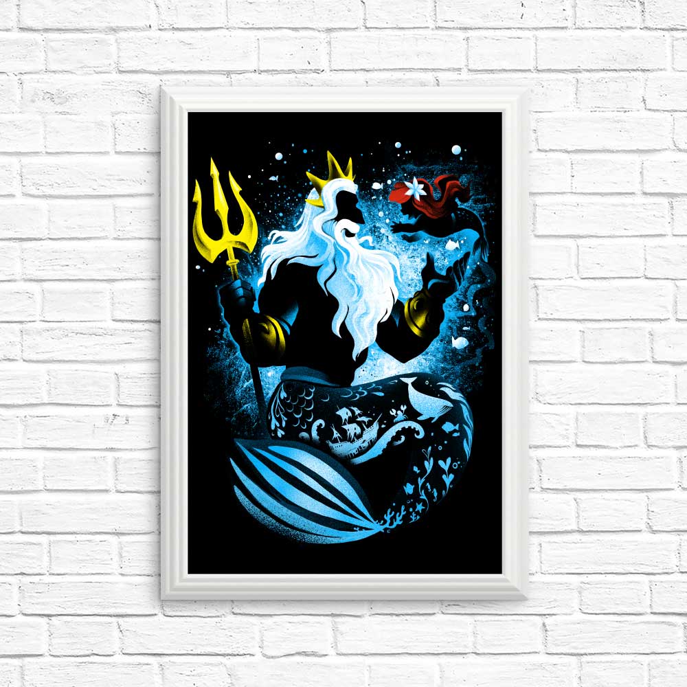 The Majestic King of the Sea - High - Quality Wall Posters and Prints