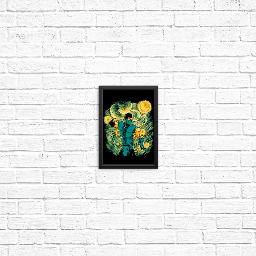 High - Quality Starry Ice Art Posters & Prints