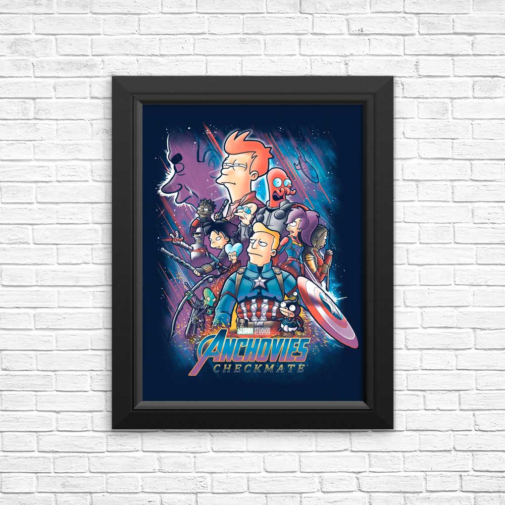 Checkmate Anchovies: High - quality Posters & Prints