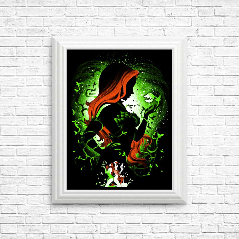 Vibrant Poison Green Posters and Prints by Alemaglia