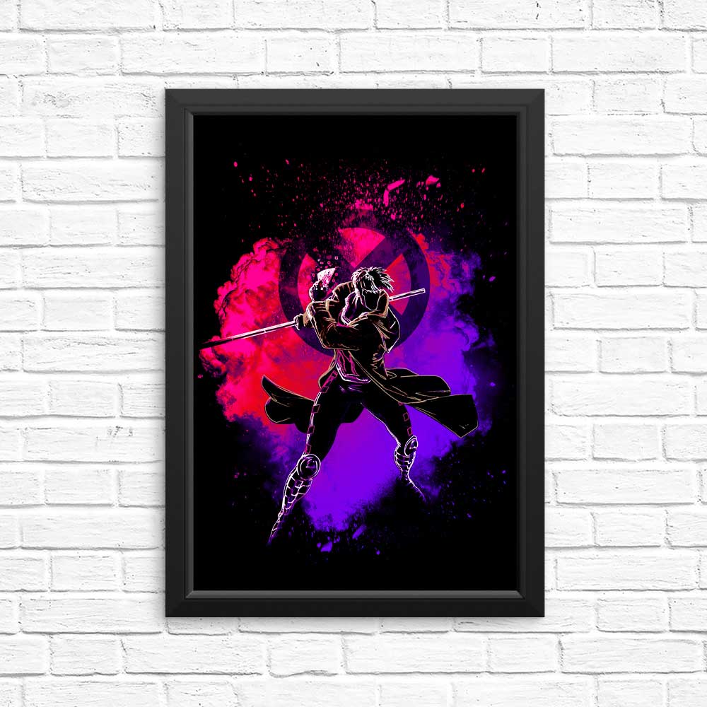 High - quality Posters & Prints: Soul of the Kinetic Card by Donnie Illustrations