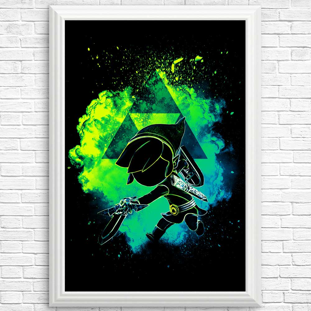 High - Quality Soul of the Wind Posters and Prints by Donnie Illustrations