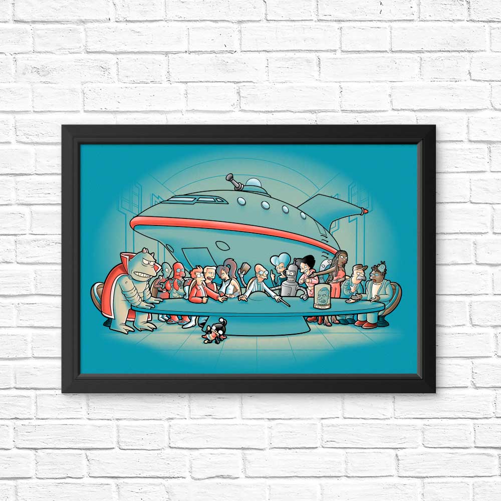 Future Dinner Art Posters and Prints for Home Decor