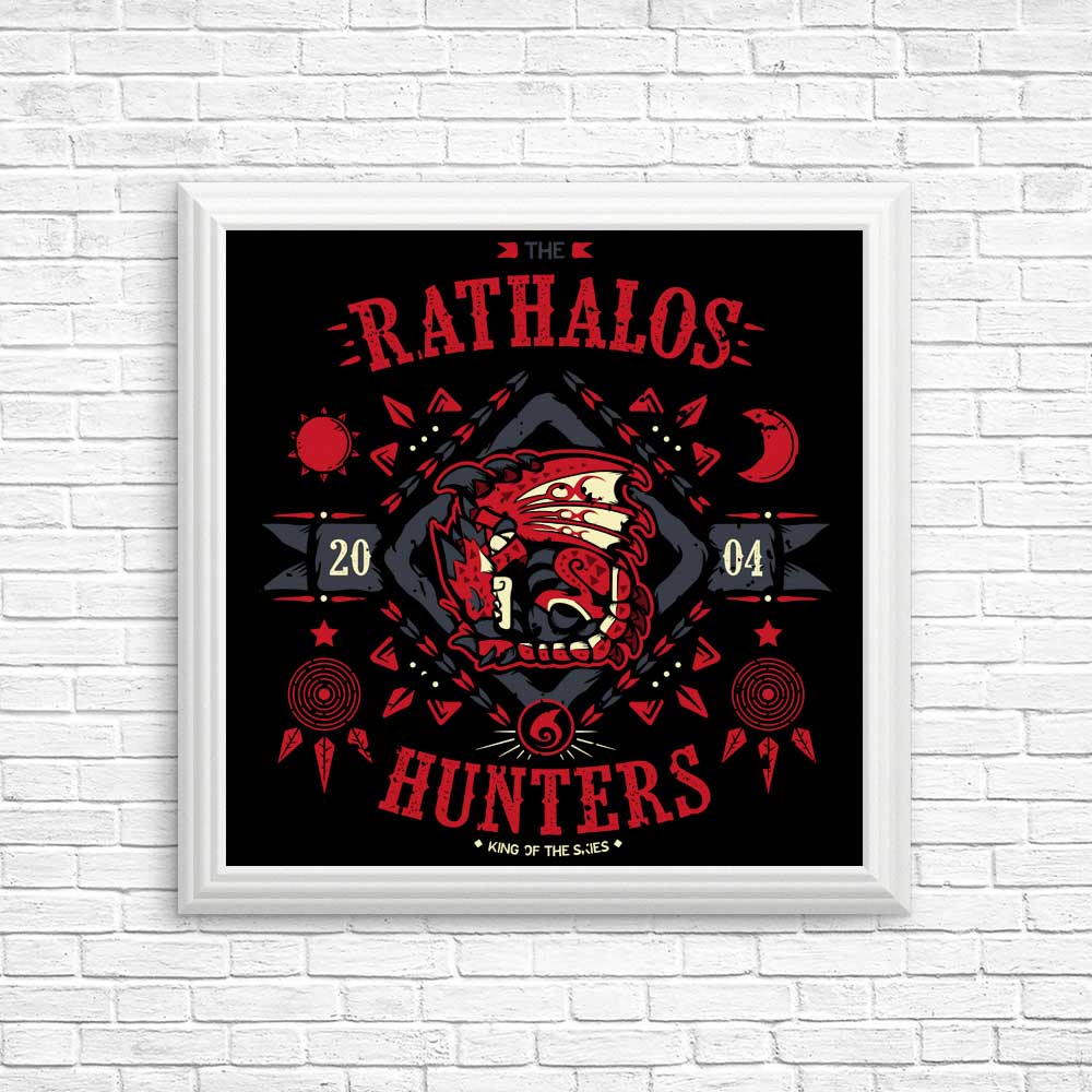 Stunning Rathalos Hunters Posters and Prints by Soulkr
