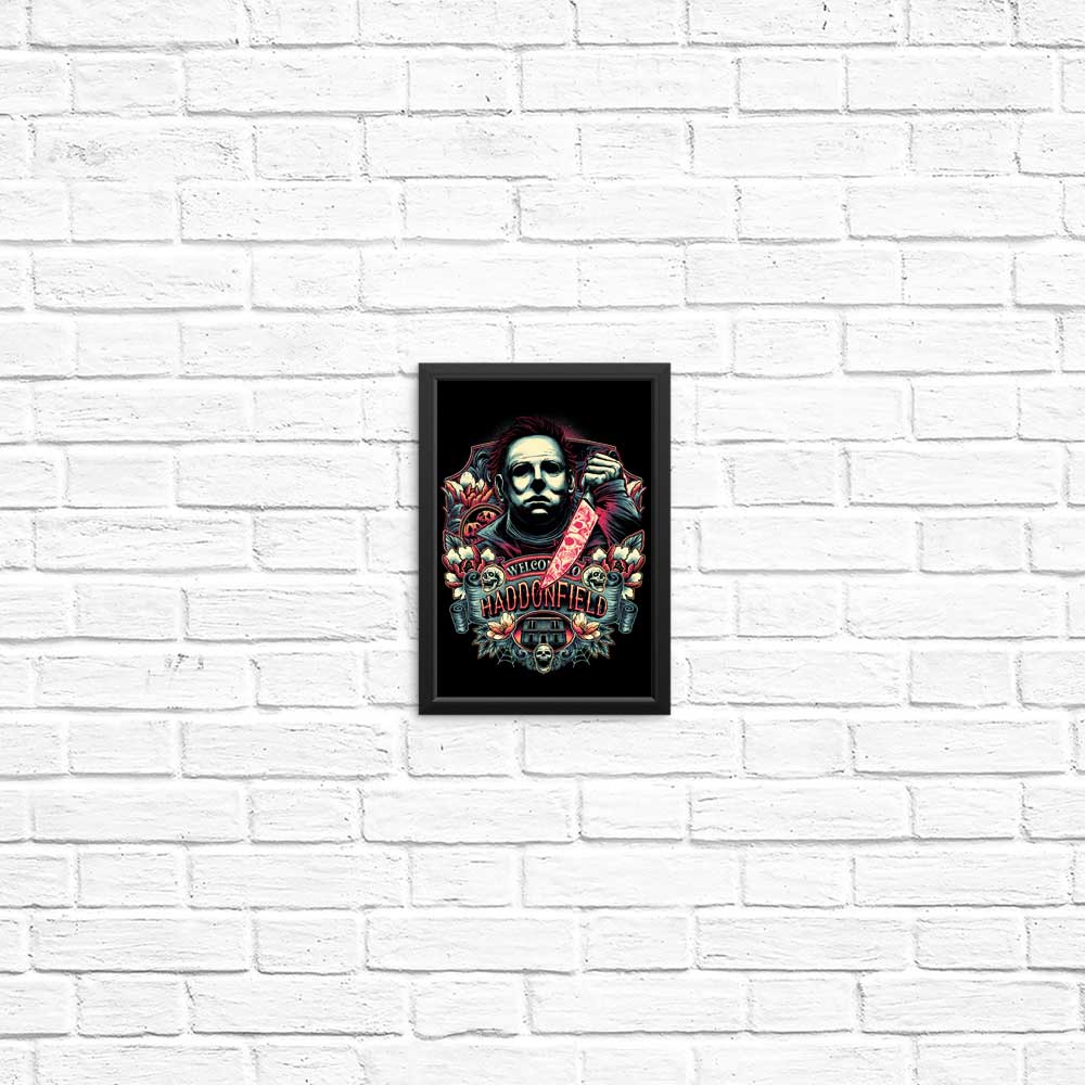 Gorgeous 'Welcome to Haddonfield' Posters and Prints for Your Decor