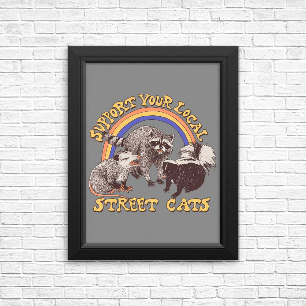Artistic Street Cats Posters and Prints