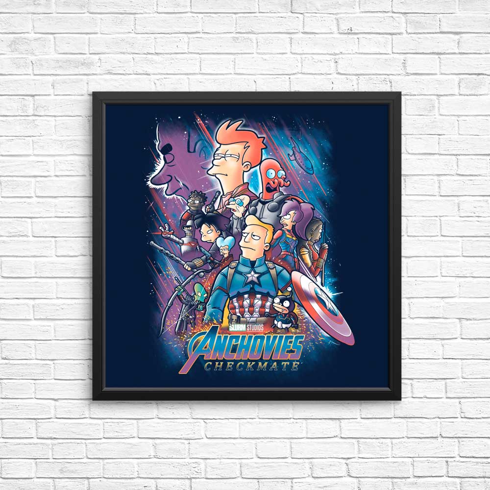 Checkmate Anchovies: High - quality Posters & Prints