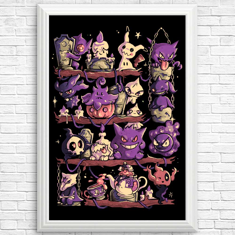 Arigatees Ghost Shelf - Wall Posters and Prints Collection