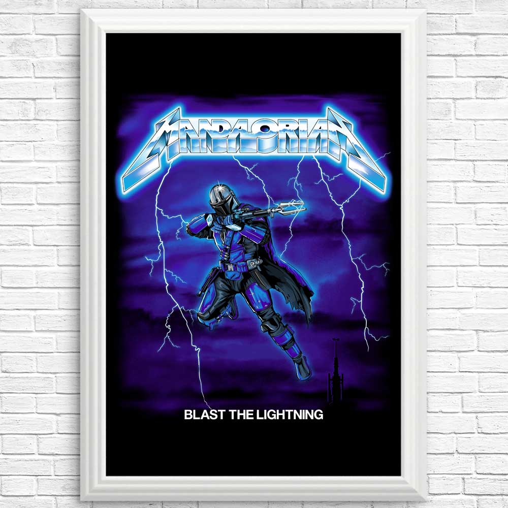 CappO's Stunning 'Blast the Lightning' Posters and Prints