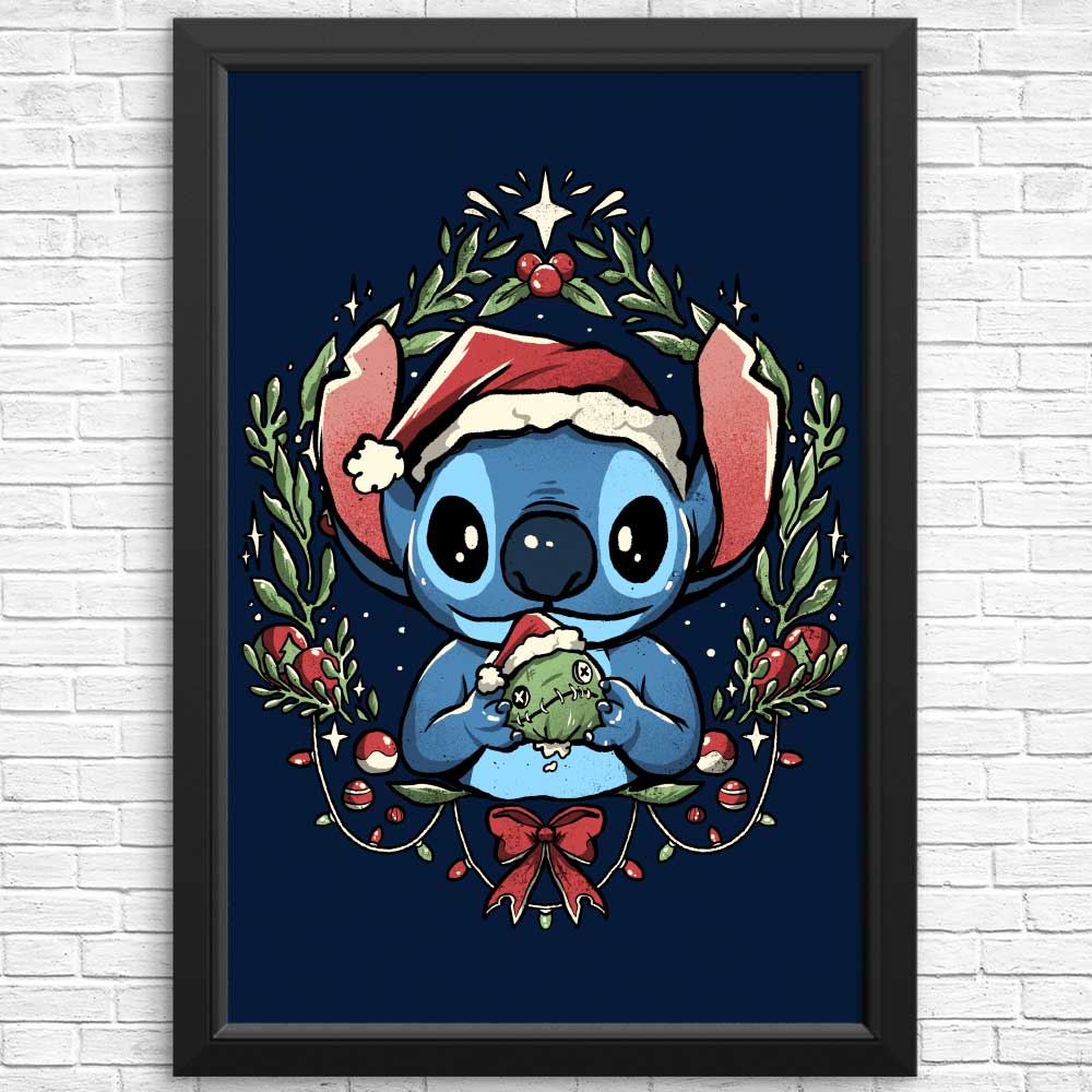 Unique Experimental Christmas Posters and Prints