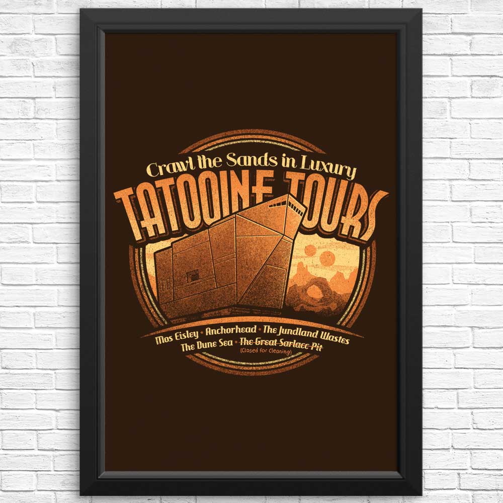 High - Quality Tatooine Tours Posters and Prints