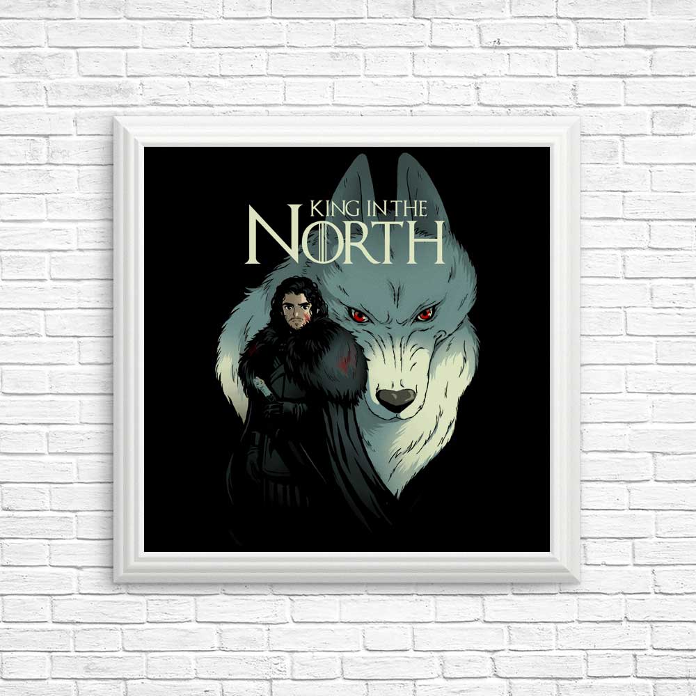 High - Quality Wolf King Posters and Prints by BlancaVidal