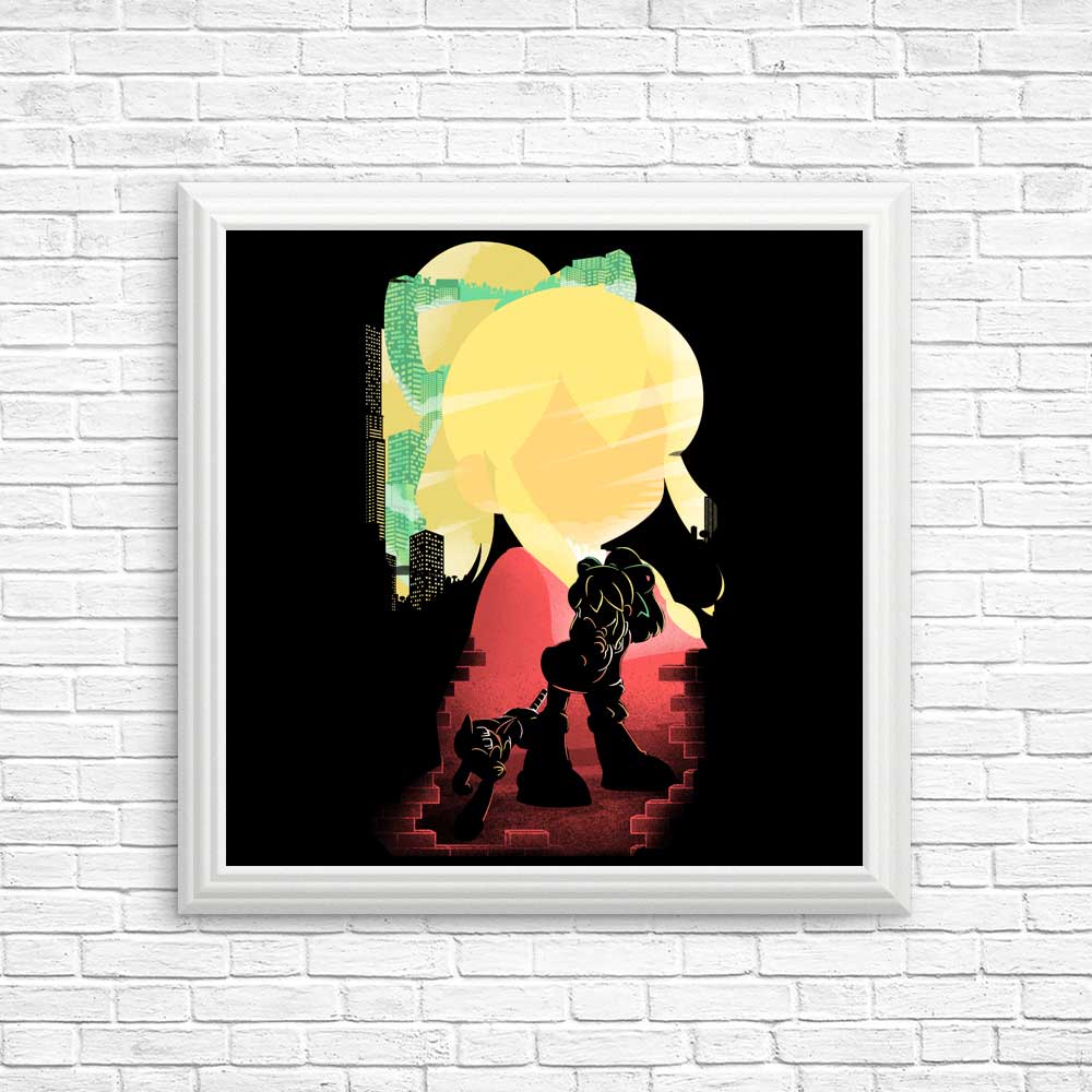 High - quality Posters & Prints of 'The Young Sister' by Donnie Illustrations