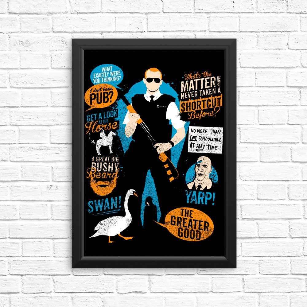 High - quality Hot Fuzz Quotes Posters and Prints
