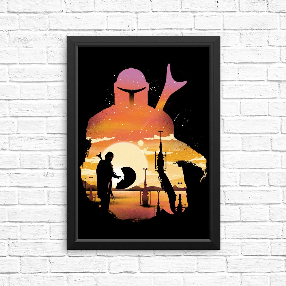 Mando Sunset High - Quality Photographic Posters & Prints