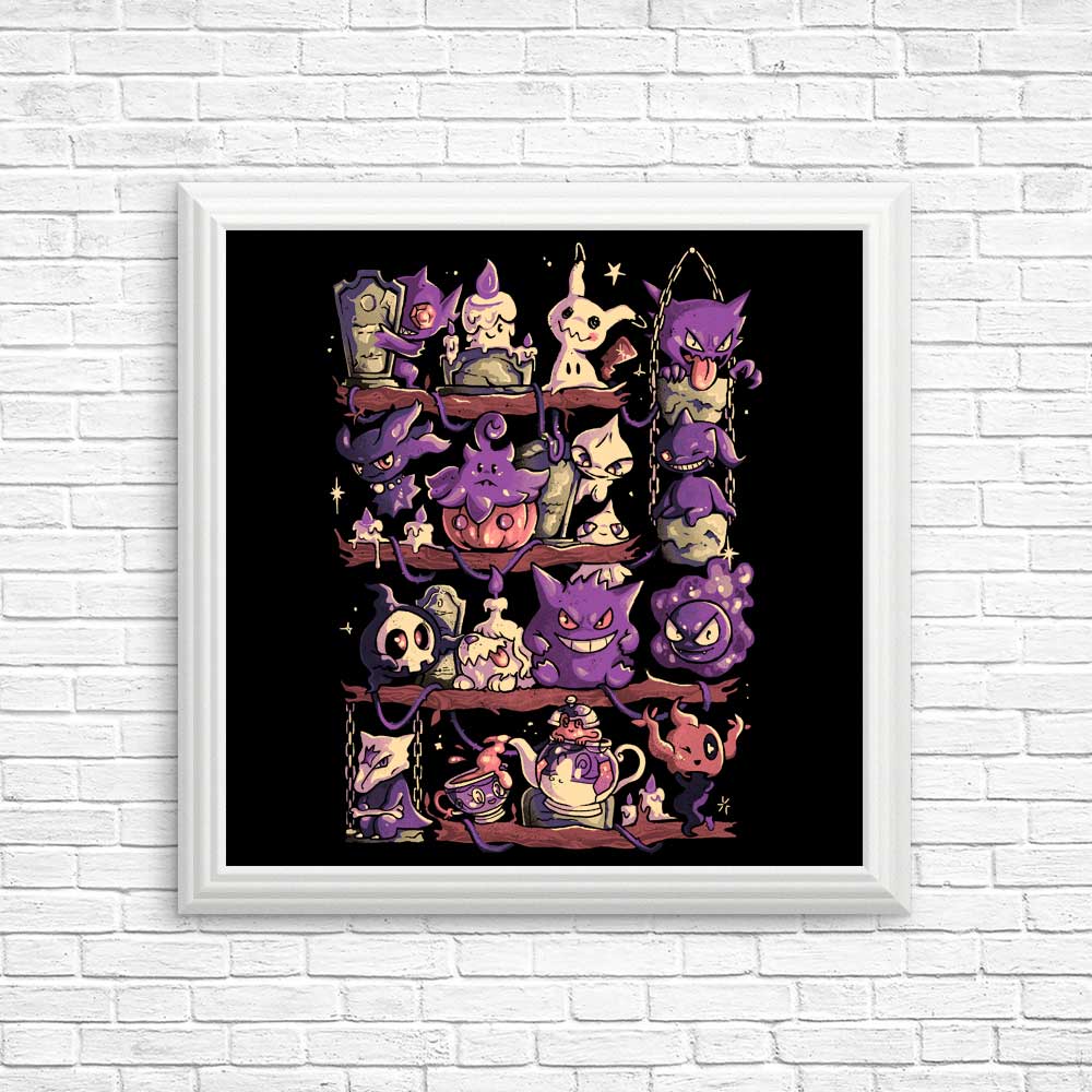 Arigatees Ghost Shelf - Wall Posters and Prints Collection