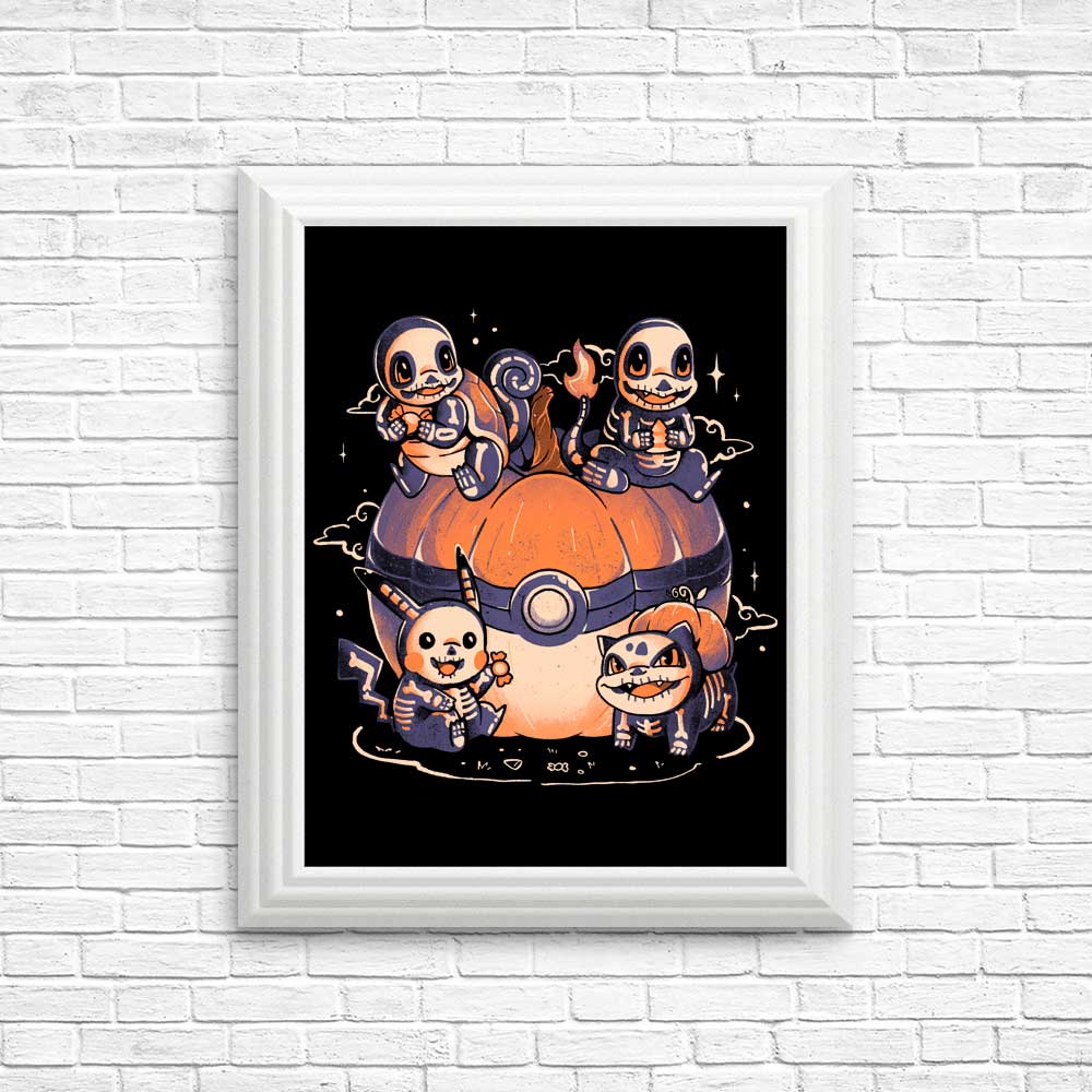 Pokeween Themed Posters and Prints Collection