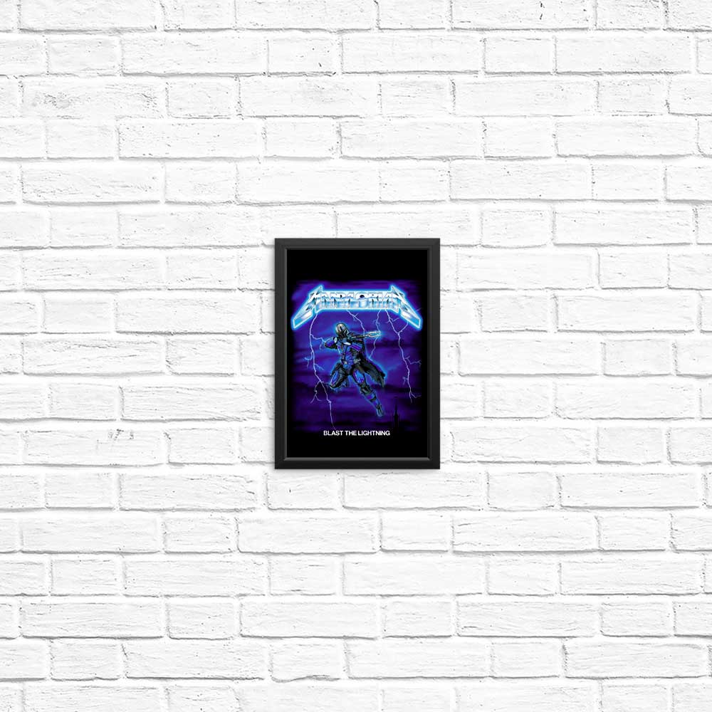 CappO's Stunning 'Blast the Lightning' Posters and Prints