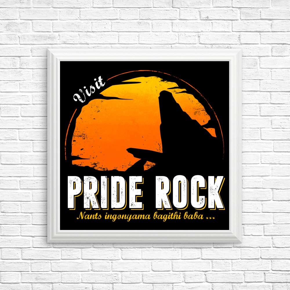Explore Pride Rock - High - Quality Posters and Prints