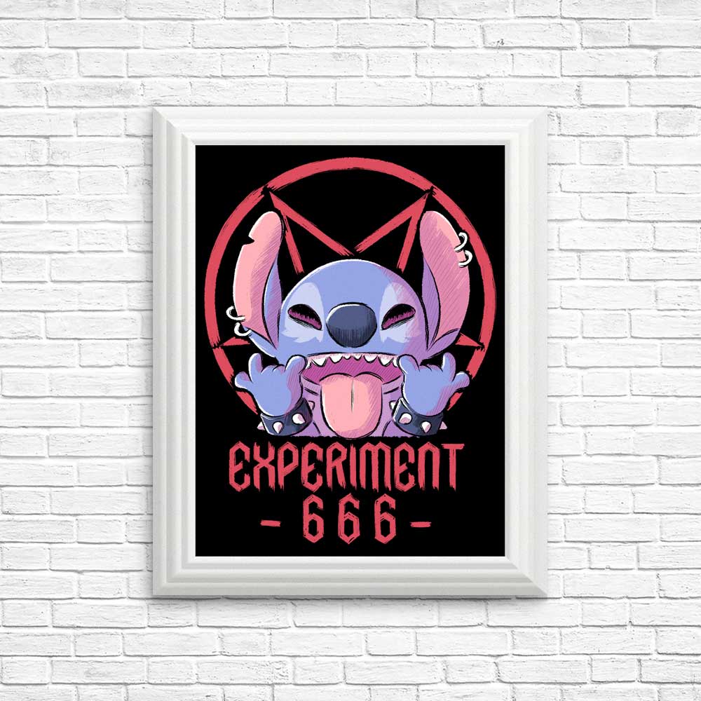 Experiment 666 Art Posters and Prints Collection