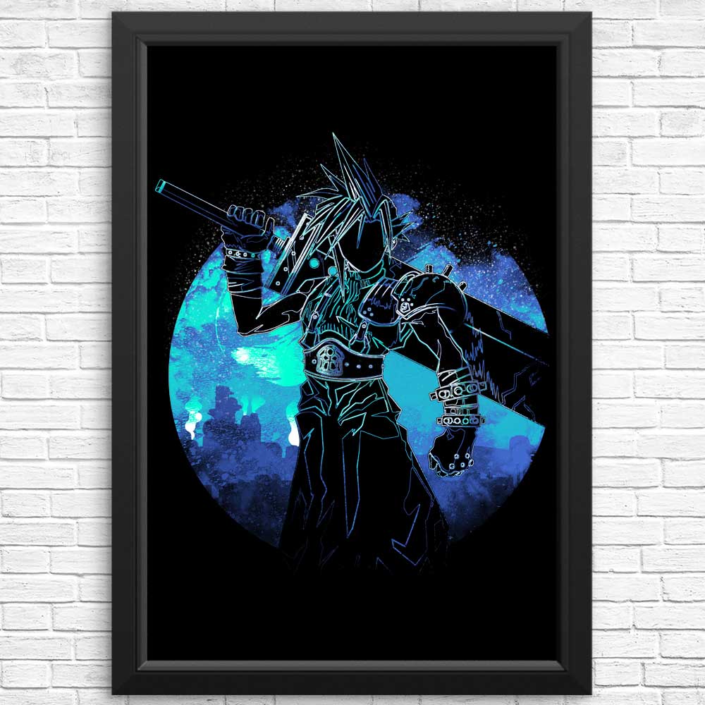 High - Quality Omni Slash Orb Posters and Prints by Donnie Illustrations