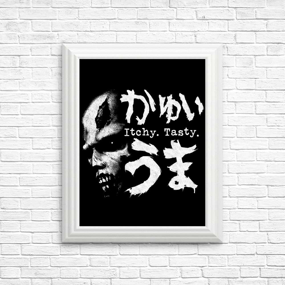 Itchy and Tasty Z Demonigote Wall Posters and Prints