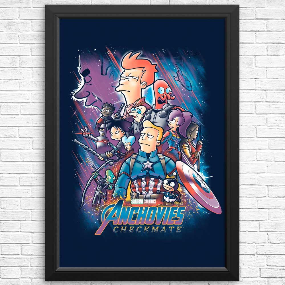 Checkmate Anchovies: High - quality Posters & Prints