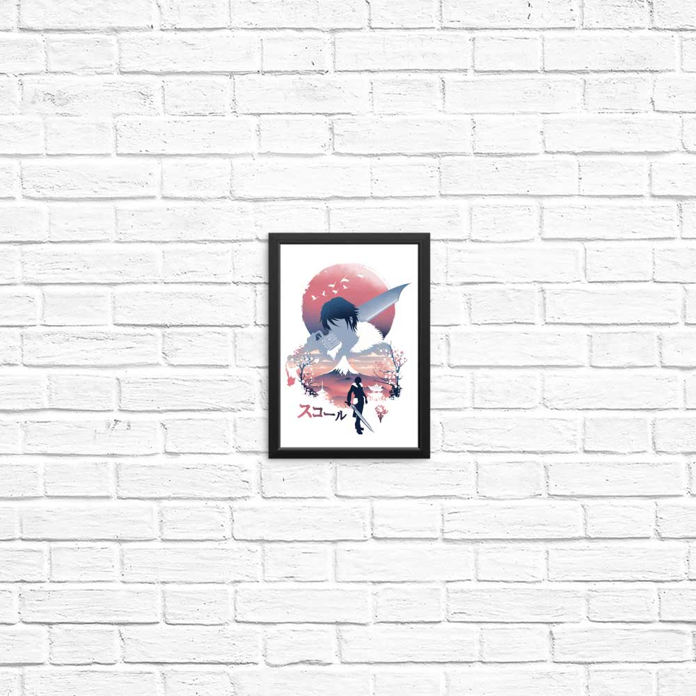 Stunning Squall Ukiyo-e Art Posters and Prints for Decor