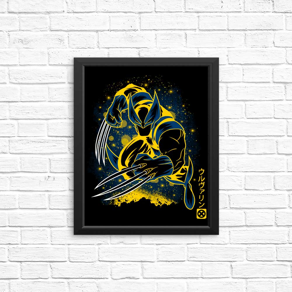 Adamantium Themed Art Posters and Prints
