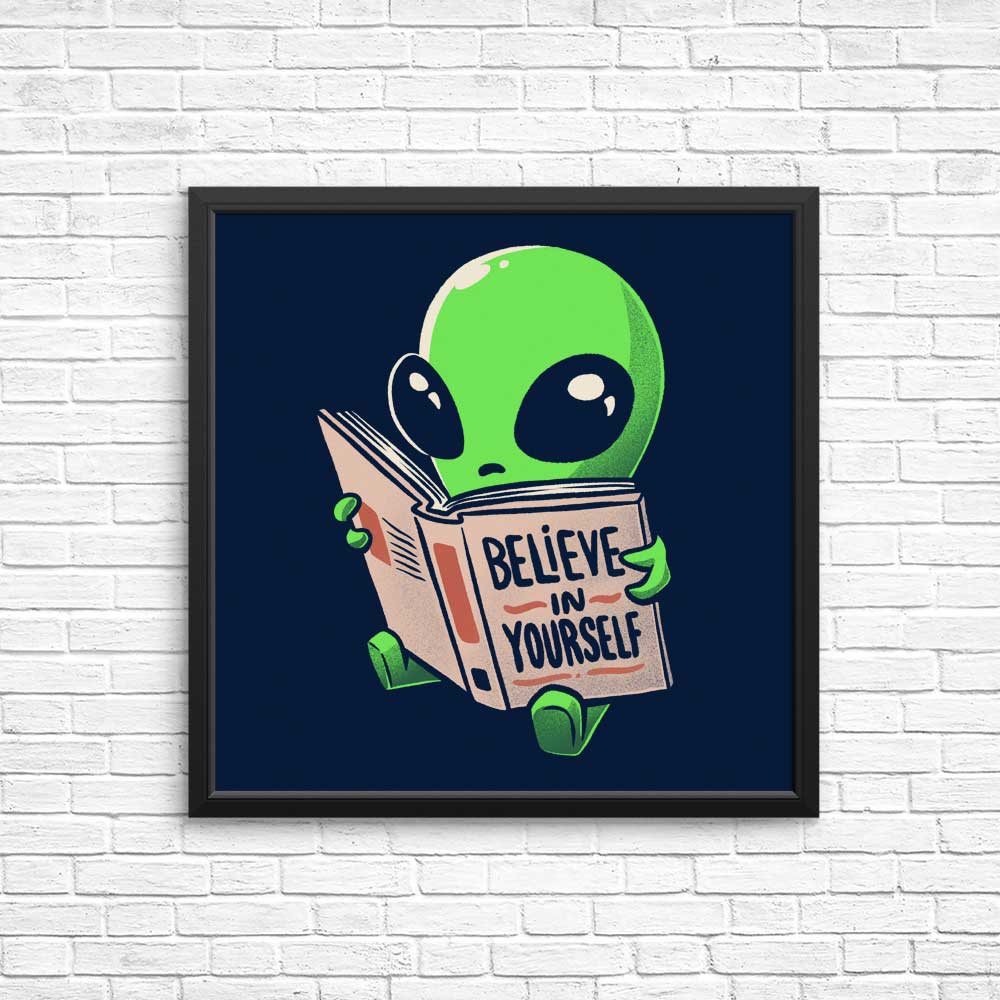 Inspiring 'Believe in Yourself' Wall Art - Posters and Prints for Your Space