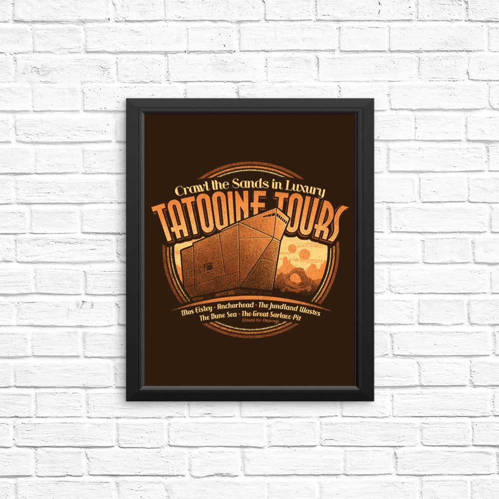 High - Quality Tatooine Tours Posters and Prints