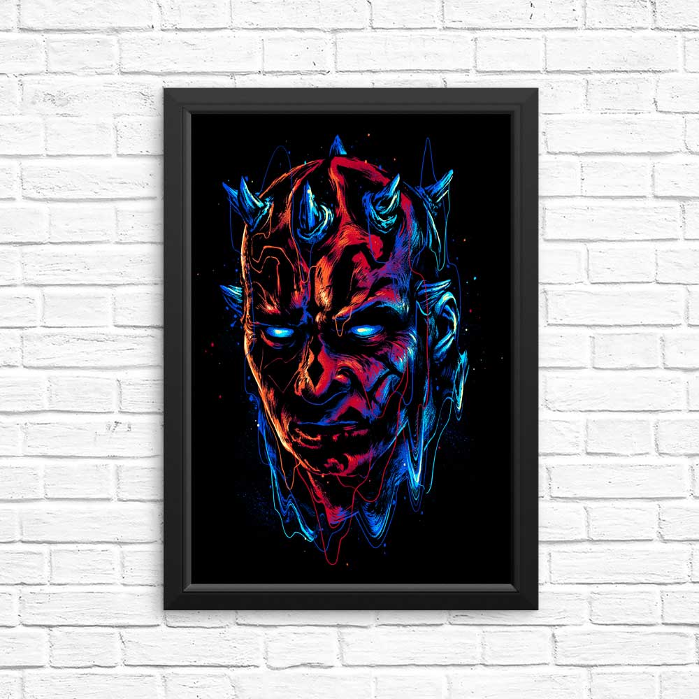 Vibrant 'Color of Hatred' Posters and Prints by Glitchygorilla