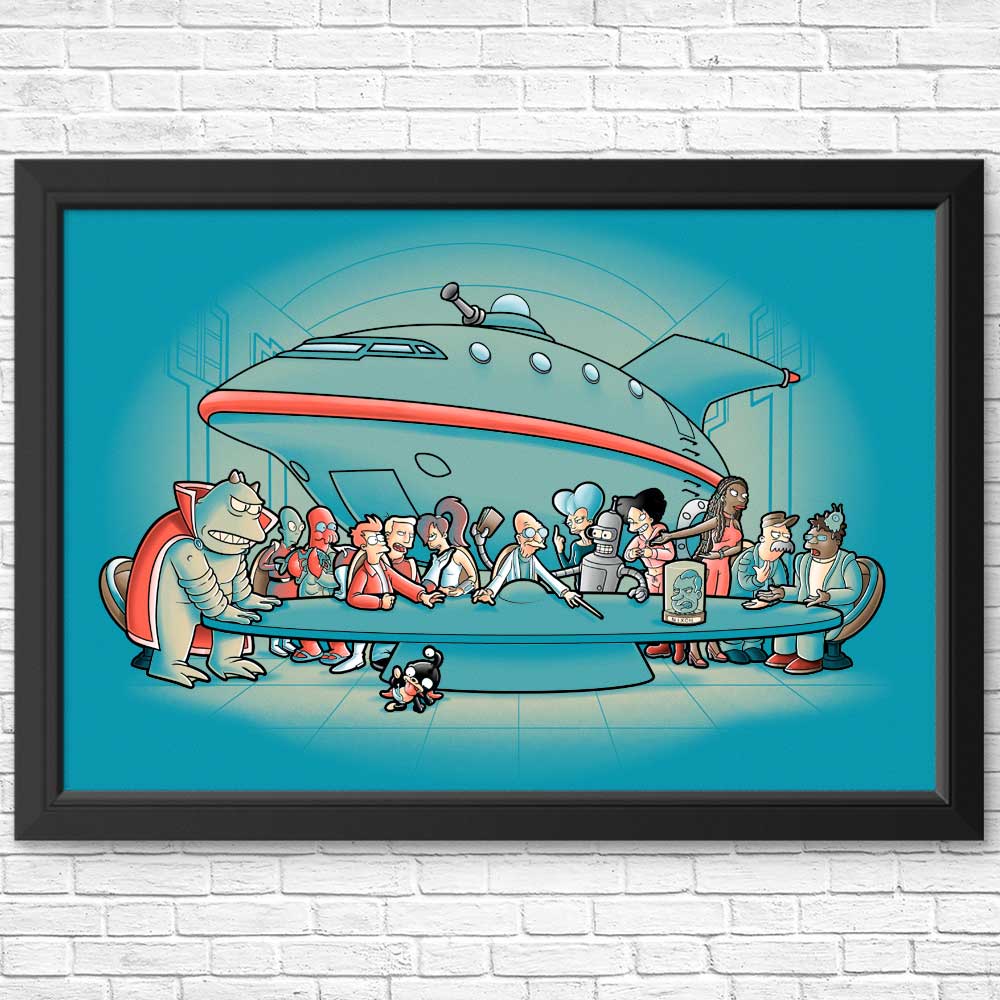 Future Dinner Art Posters and Prints for Home Decor
