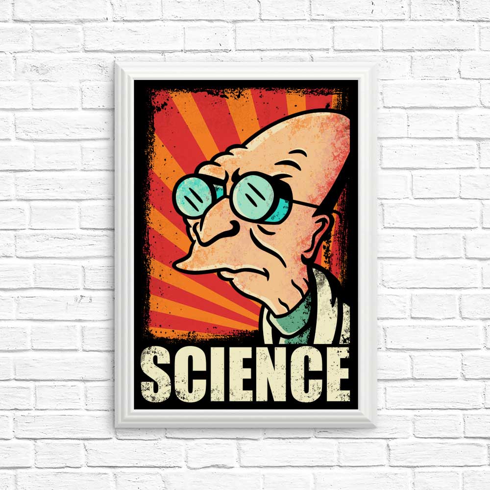 High - Quality Science Posters and Prints by Firebeard