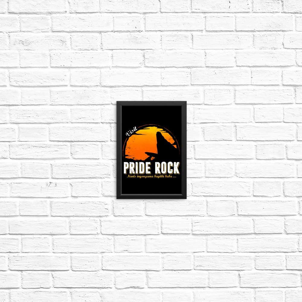 Explore Pride Rock - High - Quality Posters and Prints