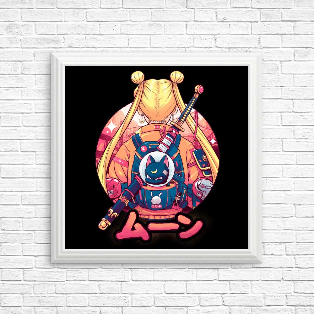 Stunning Winter Moon-themed Art Posters and Prints