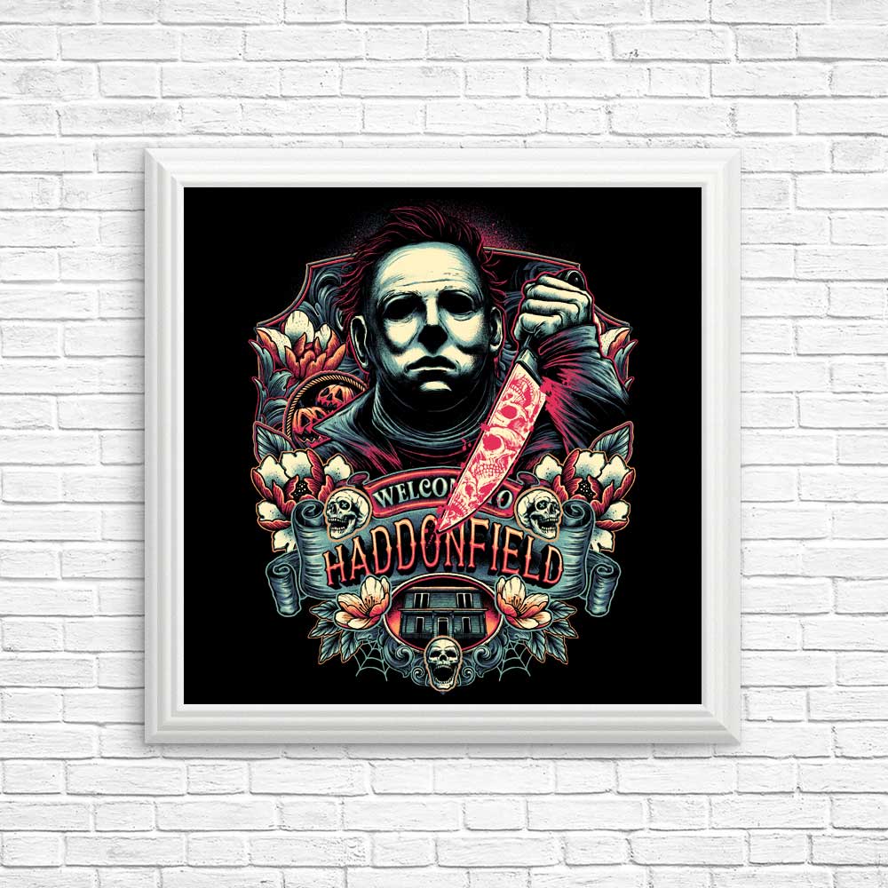 Gorgeous 'Welcome to Haddonfield' Posters and Prints for Your Decor