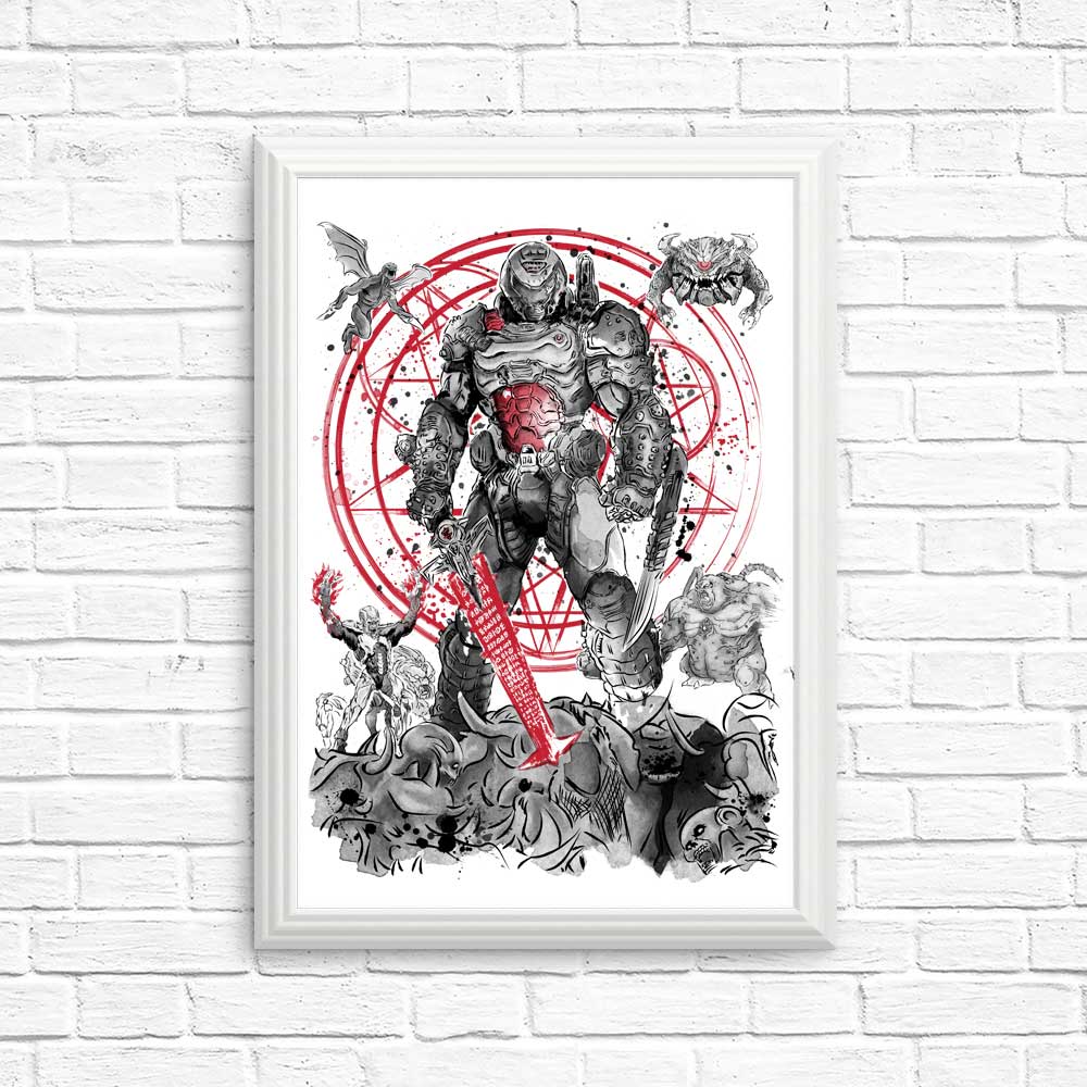 The Hell Walker - Artistic Posters and High - Quality Prints
