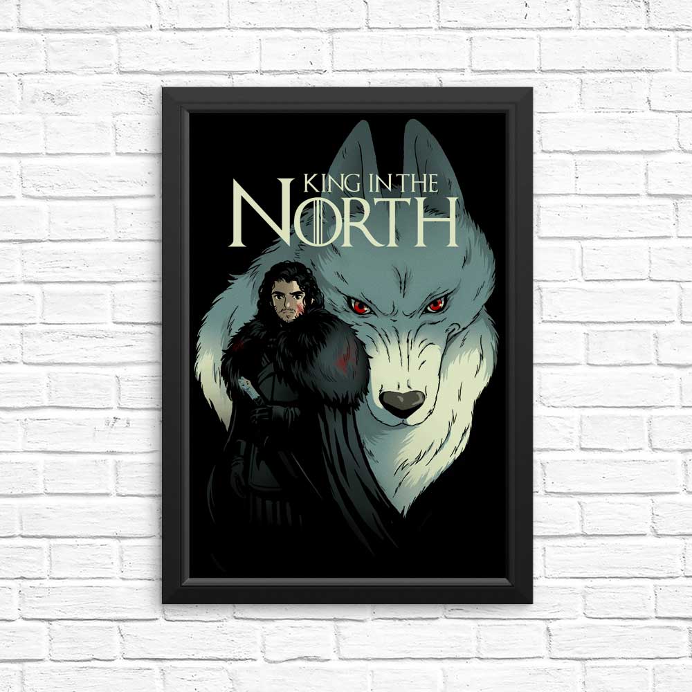 High - Quality Wolf King Posters and Prints by BlancaVidal